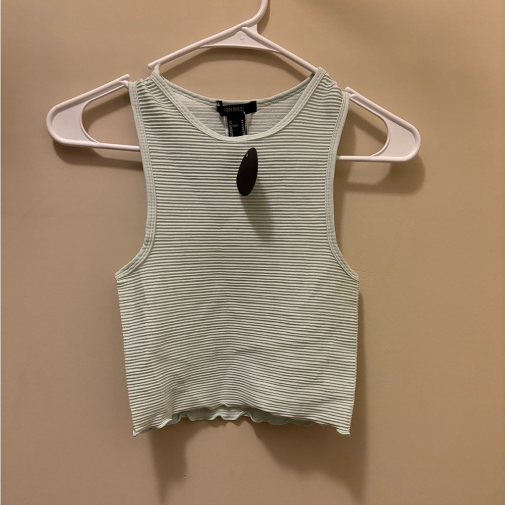 Ribbed tank top